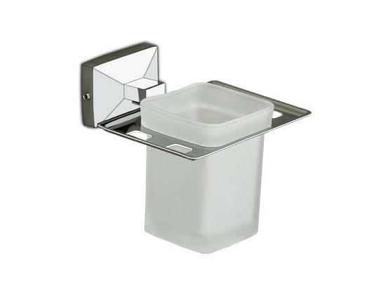 Modern Wall-Mounted Tumbler Holder CHROME