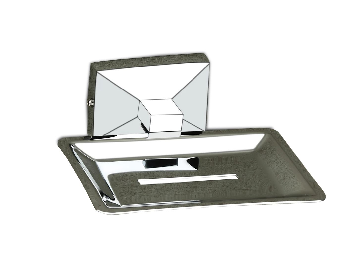 Wall-Mounted Soap Dish CHROME